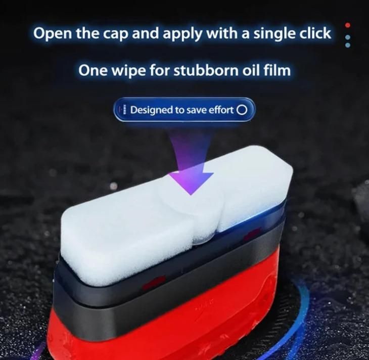 🧽 CrystalClear Windshield Oil Film Cleaning Brush 2.0 – By CasaBay