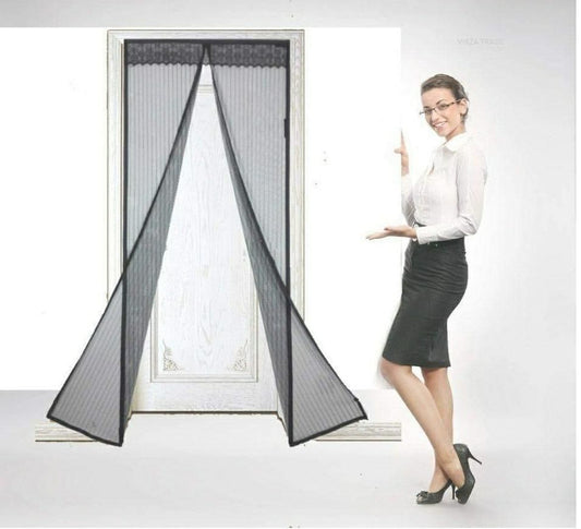 🏡 Mesh Screen Net Home Magnetic Foldable Anti-Mosquito Door Curtain